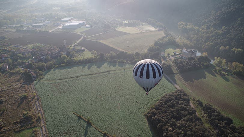 Escapada i vol en globus a la Garrotxa